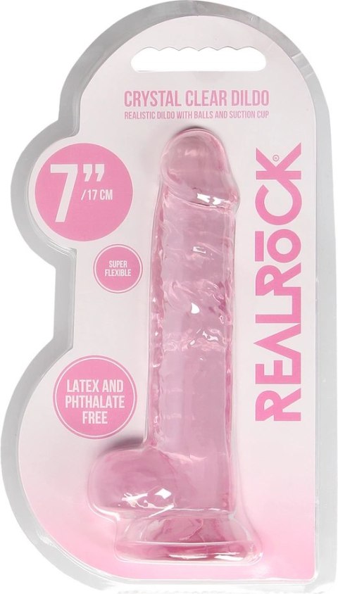 RealRock - Realistyczne dildo z jądrami 18 cm RealRock by Shots RealRock - Realistyczne dildo z jądrami 18 cm RealRock by Shots