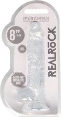 RealRock - Realistyczne dildo z jądrami 21 cm RealRock by Shots