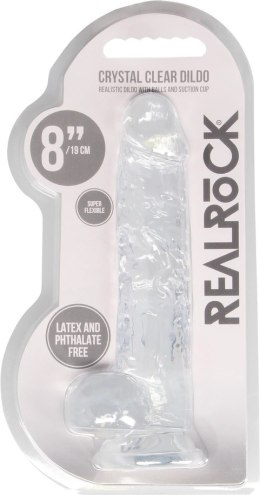 RealRock - Realistyczne dildo z jądrami 21 cm RealRock by Shots