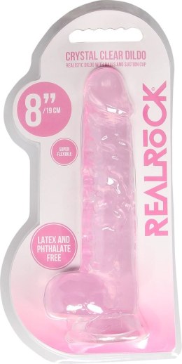 RealRock - Realistyczne dildo z jądrami 21 cm RealRock by Shots