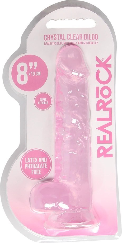 RealRock - Realistyczne dildo z jądrami 21 cm RealRock by Shots RealRock - Realistyczne dildo z jądrami 21 cm RealRock by Shots