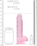 RealRock - Realistyczne dildo z jądrami 21 cm RealRock by Shots