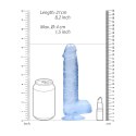 RealRock - Realistyczne dildo z jądrami 21 cm RealRock by Shots