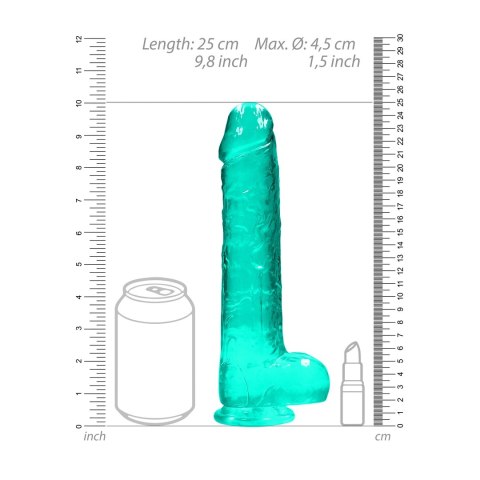 RealRock - Realistyczne dildo z jądrami 22 cm RealRock by Shots RealRock - Realistyczne dildo z jądrami 22 cm RealRock by Shots