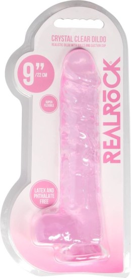 RealRock - Realistyczne dildo z jądrami 23 cm RealRock by Shots