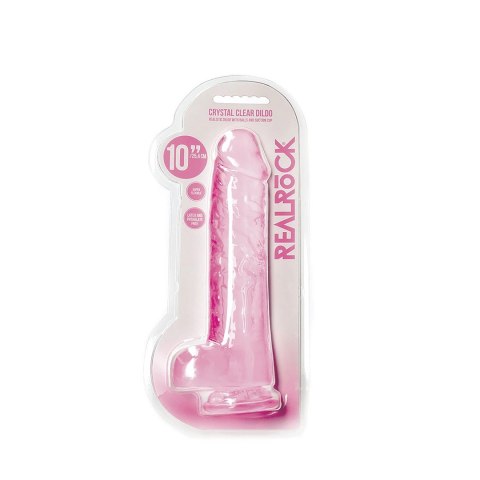RealRock - Realistyczne dildo z jądrami 25,4 cm RealRock by Shots RealRock - Realistyczne dildo z jądrami 25,4 cm RealRock by Shots