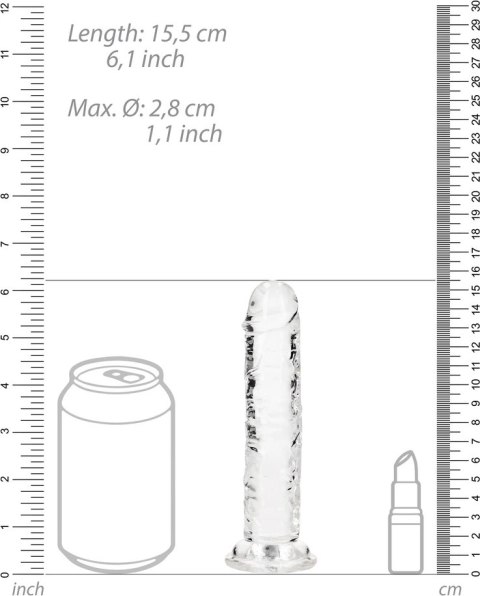 RealRock - Realistyczne dildo z przyssawką 14,5 cm RealRock by Shots RealRock - Realistyczne dildo z przyssawką 14,5 cm RealRock by Shots
