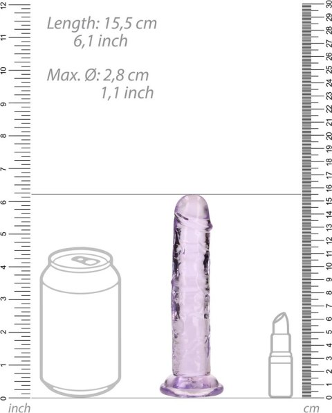 RealRock - Realistyczne dildo z przyssawką 14,5 cm RealRock by Shots RealRock - Realistyczne dildo z przyssawką 14,5 cm RealRock by Shots