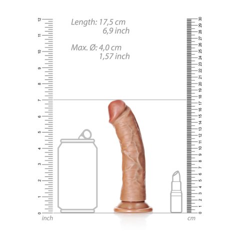 RealRock - Realistyczne dildo z przyssawką 15,5 cm RealRock by Shots RealRock - Realistyczne dildo z przyssawką 15,5 cm RealRock by Shots