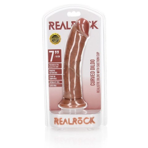 RealRock - Realistyczne dildo z przyssawką 18 cm RealRock by Shots RealRock - Realistyczne dildo z przyssawką 18 cm RealRock by Shots