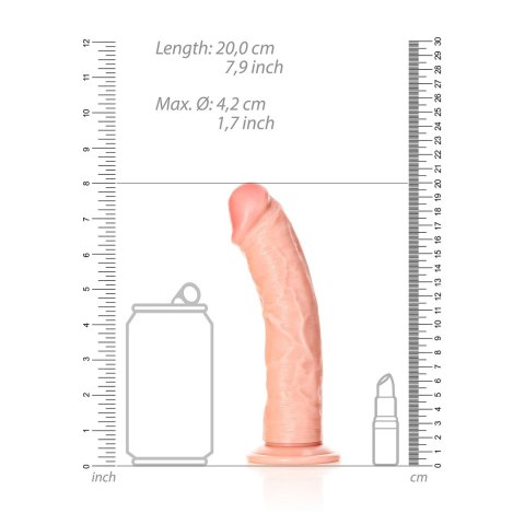 RealRock - Realistyczne dildo z przyssawką 18 cm RealRock by Shots RealRock - Realistyczne dildo z przyssawką 18 cm RealRock by Shots