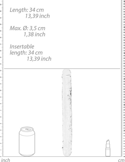 RealRock - Realistyczne podwójne dildo 34 cm RealRock by Shots RealRock - Realistyczne podwójne dildo 34 cm RealRock by Shots