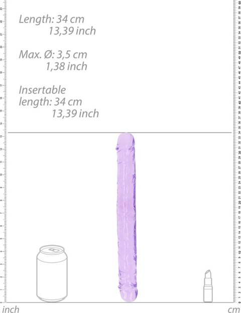 RealRock - Realistyczne podwójne dildo 34 cm RealRock by Shots RealRock - Realistyczne podwójne dildo 34 cm RealRock by Shots