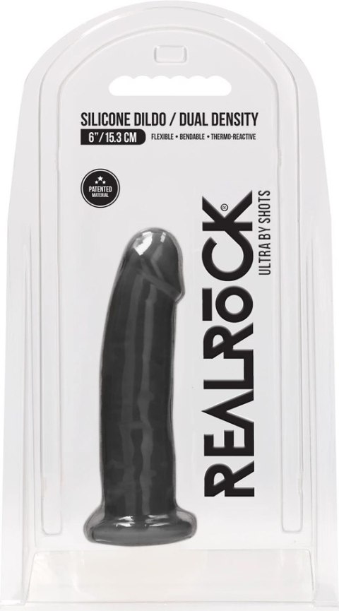 RealRock - Silikonowe dildo bez jąder 15 cm RealRock by Shots RealRock - Silikonowe dildo bez jąder 15 cm RealRock by Shots