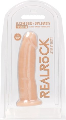 RealRock - Silikonowe dildo bez jąder 20 cm RealRock by Shots