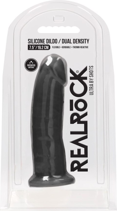 RealRock - Silikonowe dildo bez jąder 20 cm RealRock by Shots RealRock - Silikonowe dildo bez jąder 20 cm RealRock by Shots