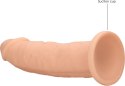 RealRock - Silikonowe dildo bez jąder 23 cm RealRock by Shots