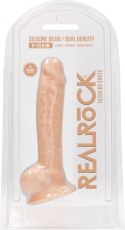 RealRock - Silikonowe dildo z jądrami 23 cm RealRock by Shots