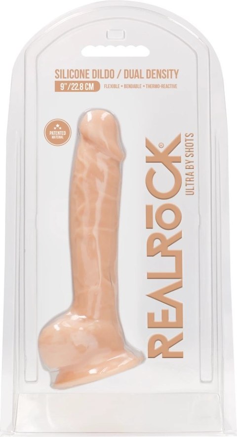 RealRock - Silikonowe dildo z jądrami 23 cm RealRock by Shots RealRock - Silikonowe dildo z jądrami 23 cm RealRock by Shots