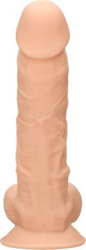 RealRock - Silikonowe dildo z jądrami 23 cm RealRock by Shots