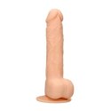 RealRock - Silikonowe dildo z jądrami 24 cm RealRock by Shots