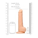 RealRock - Silikonowe dildo z jądrami 24 cm RealRock by Shots