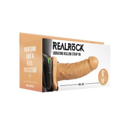 RealRock - Wibrator - dildo na pasku 15,5 cm RealRock by Shots