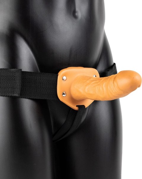 RealRock - Wibrator - dildo na pasku 15,5 cm RealRock by Shots RealRock - Wibrator - dildo na pasku 15,5 cm RealRock by Shots