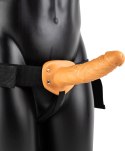 RealRock - Wibrator - dildo na pasku 20,5 cm RealRock by Shots