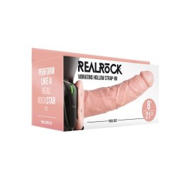 RealRock - Wibrator - dildo na pasku 20,5 cm RealRock by Shots