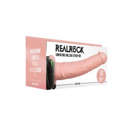 RealRock - Wibrator - dildo na pasku 24,5 cm RealRock by Shots