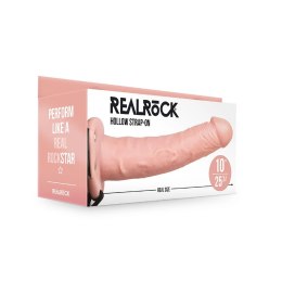 RealRock - Wibrator - dildo na regulowanym pasku 24,5 cm RealRock by Shots