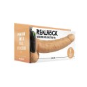 RealRock - Wibrator - dildo z jądrami na pasku 23 cm RealRock by Shots