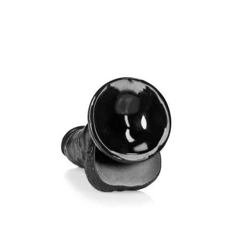 RealRock - Zakrzywione realistyczne dildo z jądrami i przyssawką 15,5 cm RealRock by Shots RealRock - Zakrzywione realistyczne dildo z jądrami i przyssawką 15,5 cm RealRock by Shots