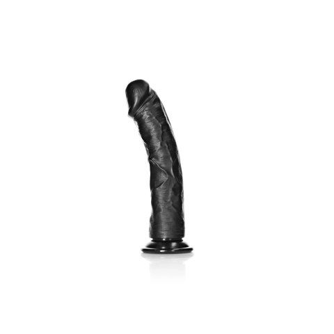 RealRock - Zakrzywione realistyczne dildo z jądrami i przyssawką 25,5 cm RealRock by Shots RealRock - Zakrzywione realistyczne dildo z jądrami i przyssawką 25,5 cm RealRock by Shots