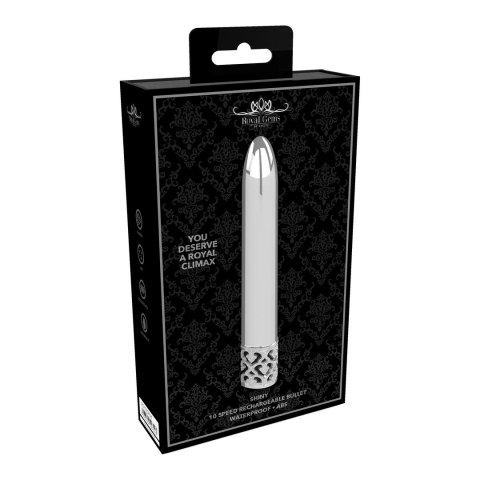 Royal Gems by Shots - Mocny wibrator akumulatorowy Shiny Royal Gems by Shots Royal Gems by Shots - Mocny wibrator akumulatorowy Shiny Royal Gems by Shots