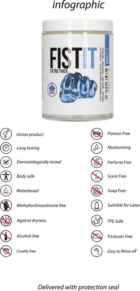 Fist It by Shots - Lubrykant ekstra gęsty 1000 ml Fist It by Shots Fist It by Shots - Lubrykant ekstra gęsty 1000 ml Fist It by Shots