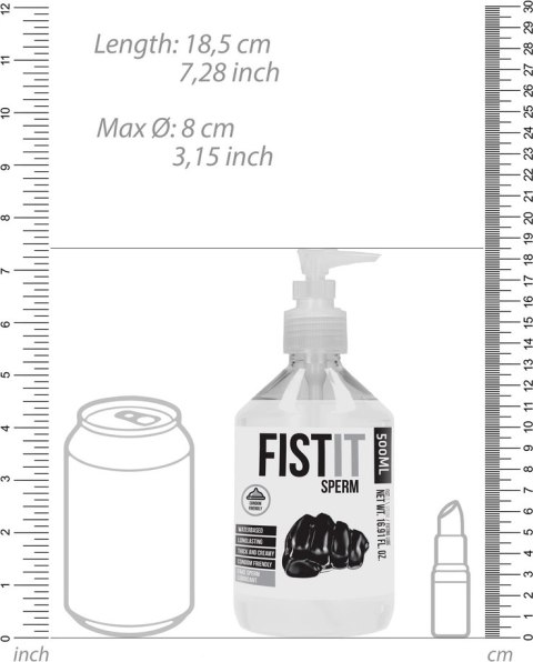 Fist It by Shots - Lubrykant - sztuczna sperma 500 ml Fist It by Shots Fist It by Shots - Lubrykant - sztuczna sperma 500 ml Fist It by Shots