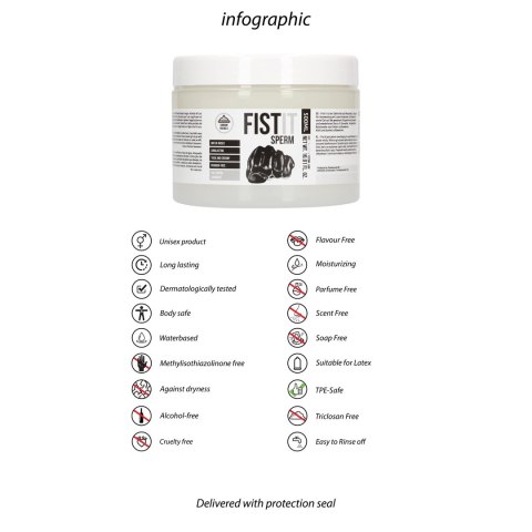 Fist It by Shots - Lubrykant - sztuczna sperma 500 ml Fist It by Shots Fist It by Shots - Lubrykant - sztuczna sperma 500 ml Fist It by Shots