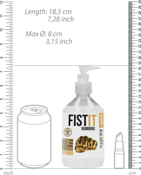 Fist It by Shots - Lubrykant znieczulający 500 ml Fist It by Shots Fist It by Shots - Lubrykant znieczulający 500 ml Fist It by Shots