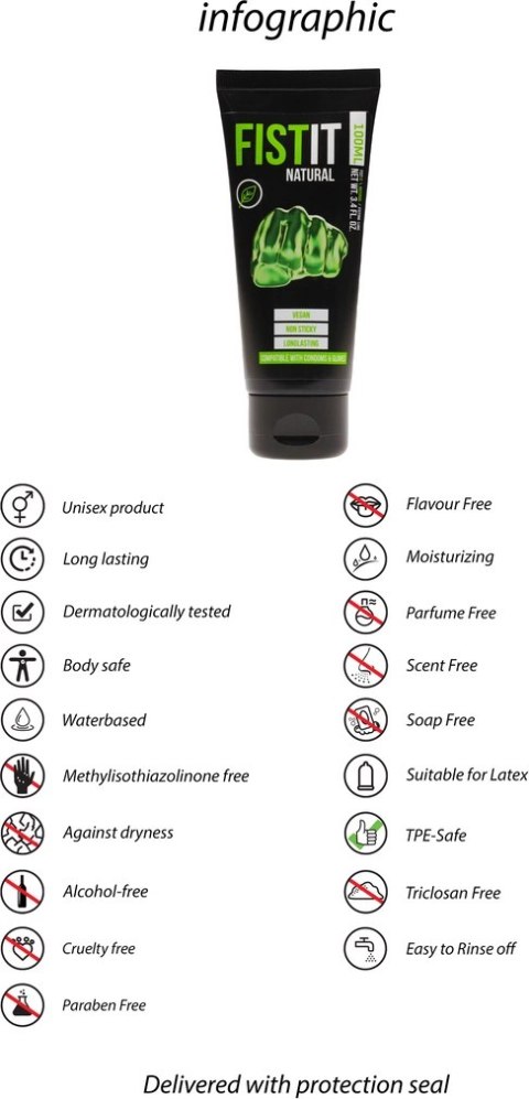 Fist It by Shots - Naturalny lubrykant na bazie wody 100 ml Fist It by Shots Fist It by Shots - Naturalny lubrykant na bazie wody 100 ml Fist It by Shots