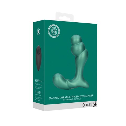 Ouch! - Wibrujący masażer prostaty z pilotem zdalnego sterowania Ouch! by Shots Ouch! - Wibrujący masażer prostaty z pilotem zdalnego sterowania Ouch! by Shots