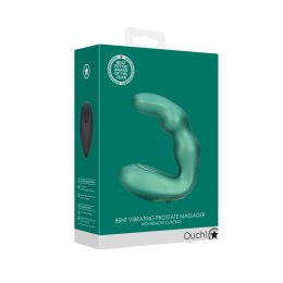 Ouch! - Wygięty wibrujący masażer prostaty z pilotem Ouch! by Shots