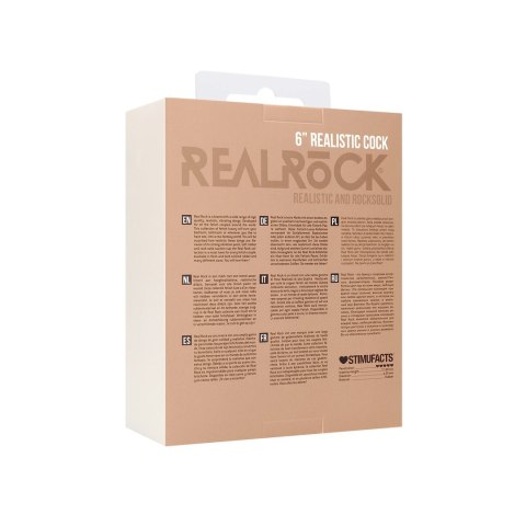 RealRock - Realistyczne dildo z jądrami 15 cm RealRock by Shots RealRock - Realistyczne dildo z jądrami 15 cm RealRock by Shots