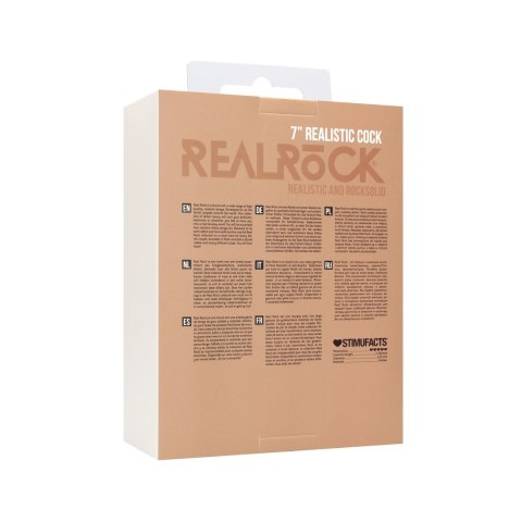 RealRock - Realistyczne dildo z jądrami 18 cm RealRock by Shots RealRock - Realistyczne dildo z jądrami 18 cm RealRock by Shots