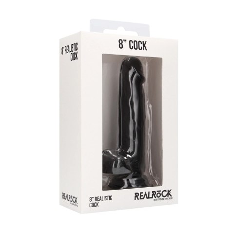 RealRock - Realistyczne dildo z jądrami 20 cm RealRock by Shots RealRock - Realistyczne dildo z jądrami 20 cm RealRock by Shots