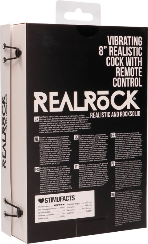 RealRock - Realistyczne dildo z jądrami 25 cm RealRock by Shots RealRock - Realistyczne dildo z jądrami 25 cm RealRock by Shots