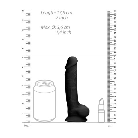 RealRock - Silikonowe dildo z jądrami 18 cm RealRock by Shots RealRock - Silikonowe dildo z jądrami 18 cm RealRock by Shots