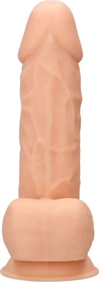 RealRock - Silikonowe dildo z jądrami 21,6 cm RealRock by Shots RealRock - Silikonowe dildo z jądrami 21,6 cm RealRock by Shots