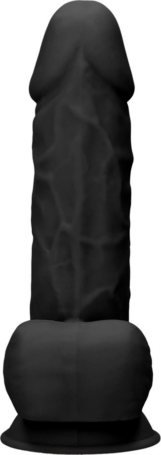 RealRock - Silikonowe dildo z jądrami 21,6 cm RealRock by Shots RealRock - Silikonowe dildo z jądrami 21,6 cm RealRock by Shots